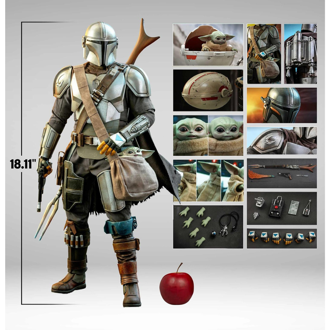 Hot Toys Star Wars Mandalorian And The Child