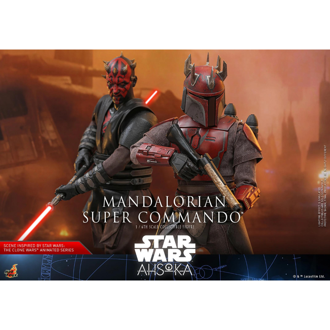 Hot Toys Star Wars Mandalorian Super Commando Ahsoka
