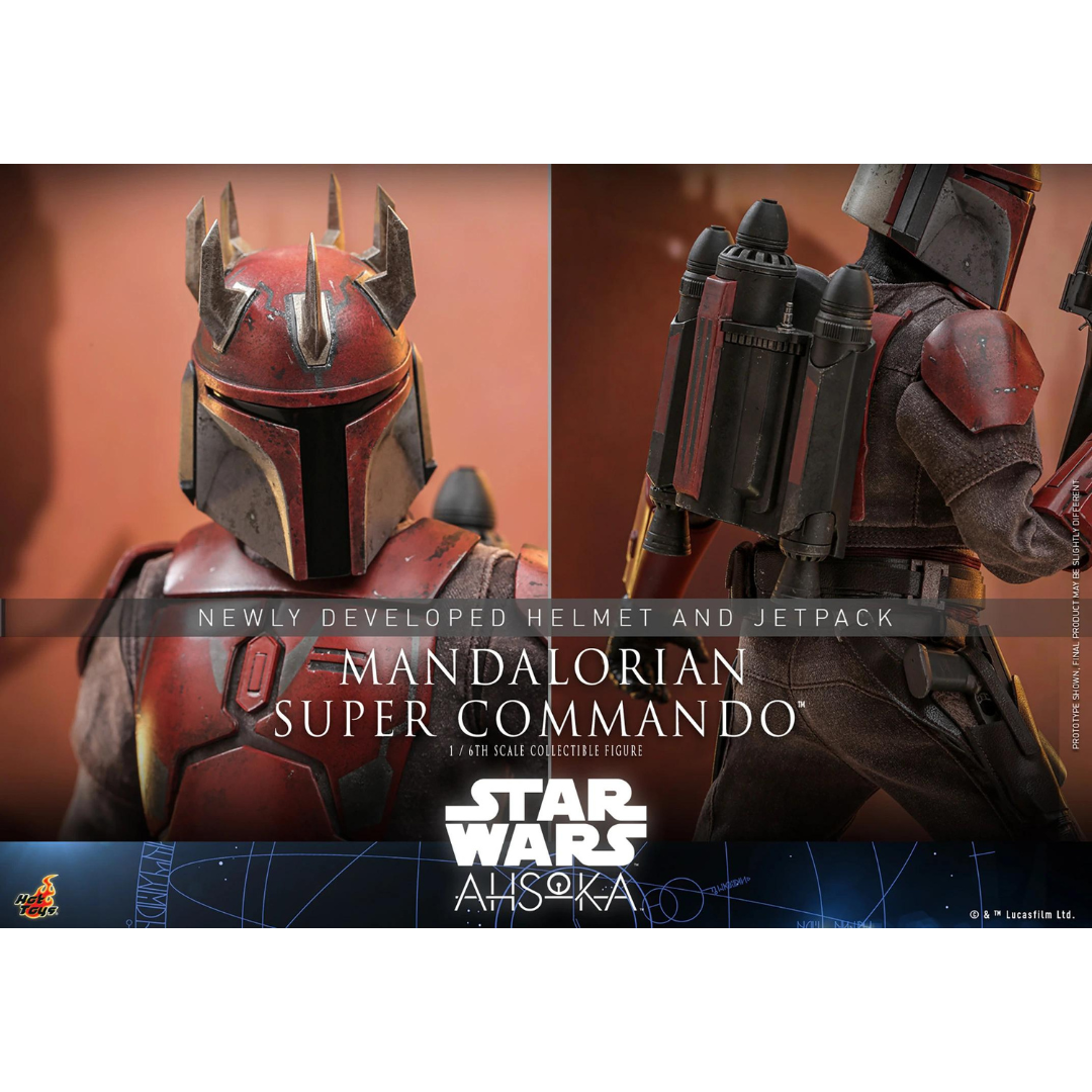 Hot Toys Star Wars Mandalorian Super Commando Ahsoka