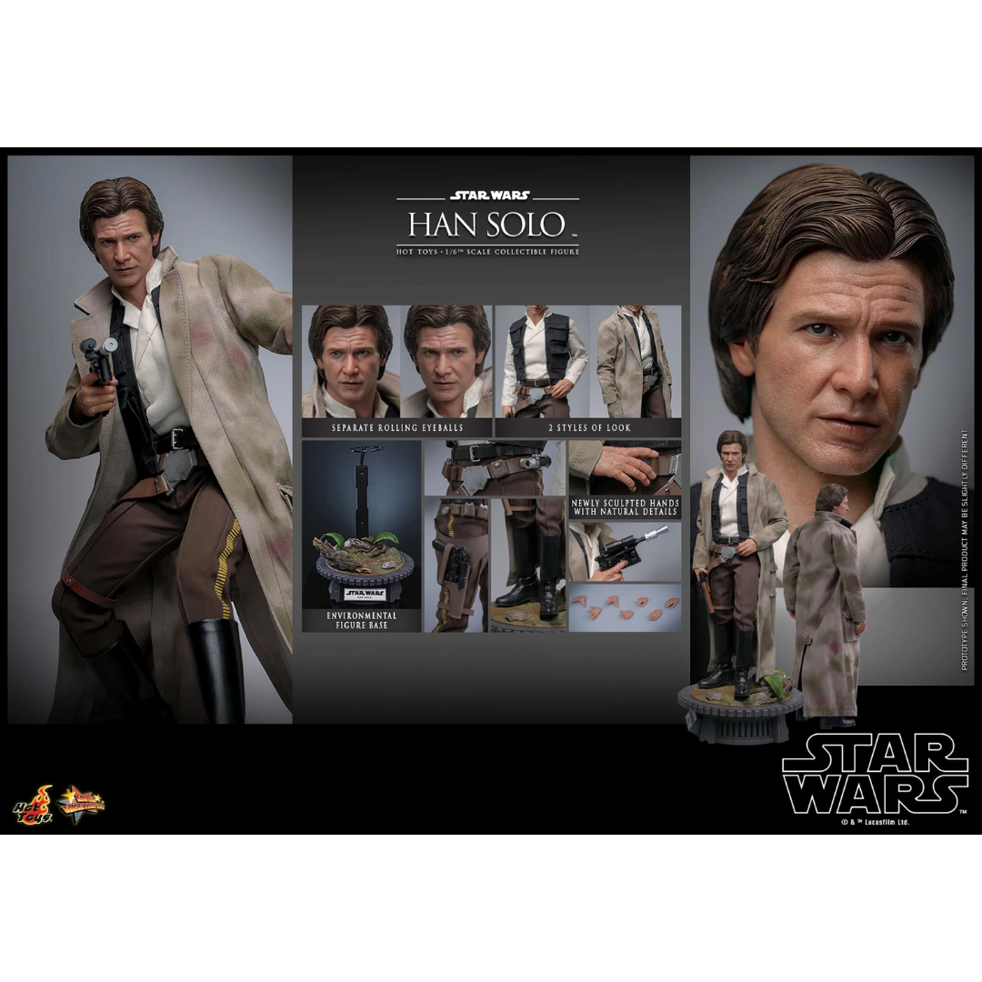 HOT TOYS SIDESHOW RETORNO DEL JEDI HAN SOLO