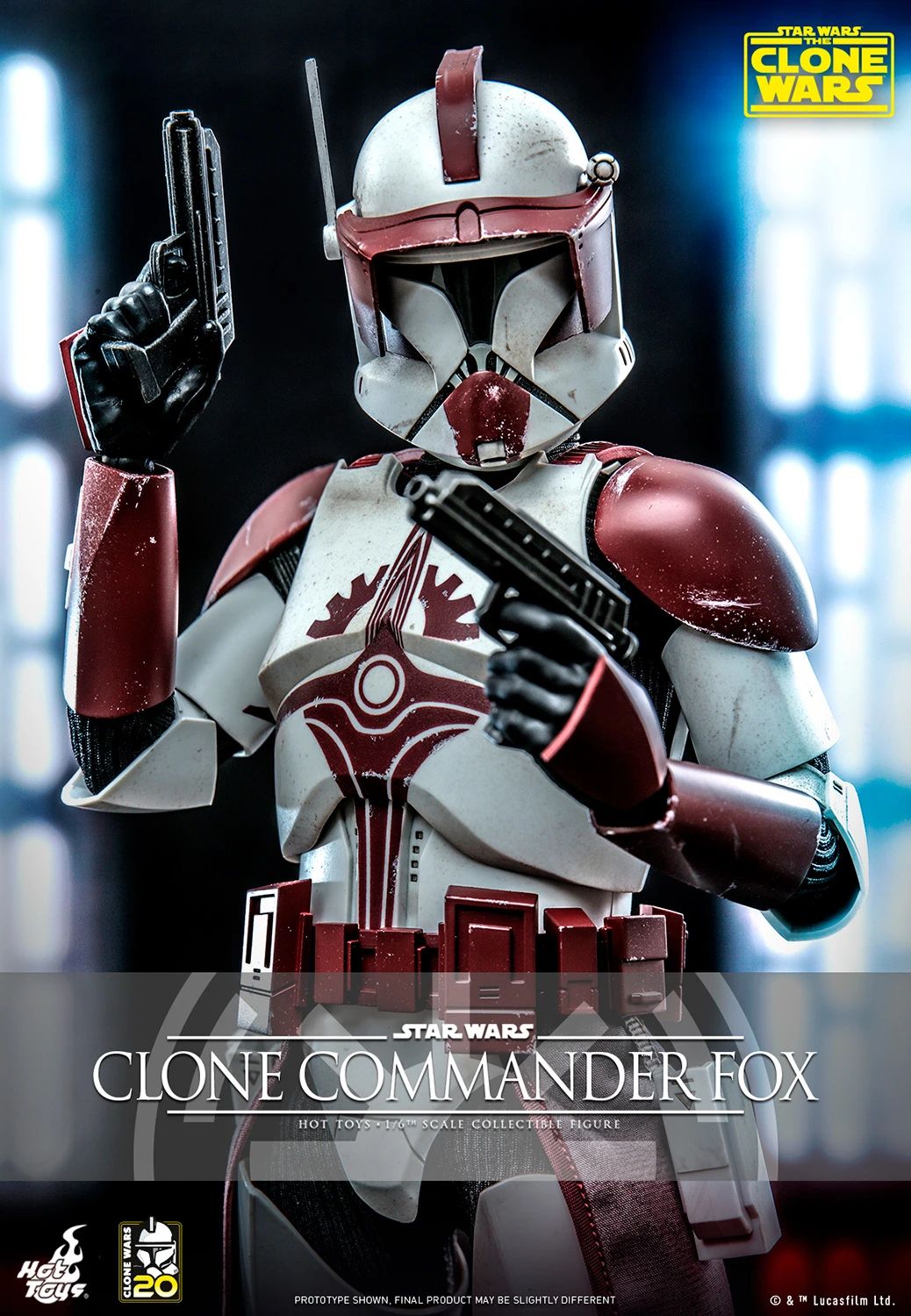 Hot Toys Star Wars Clone Commander Fox
