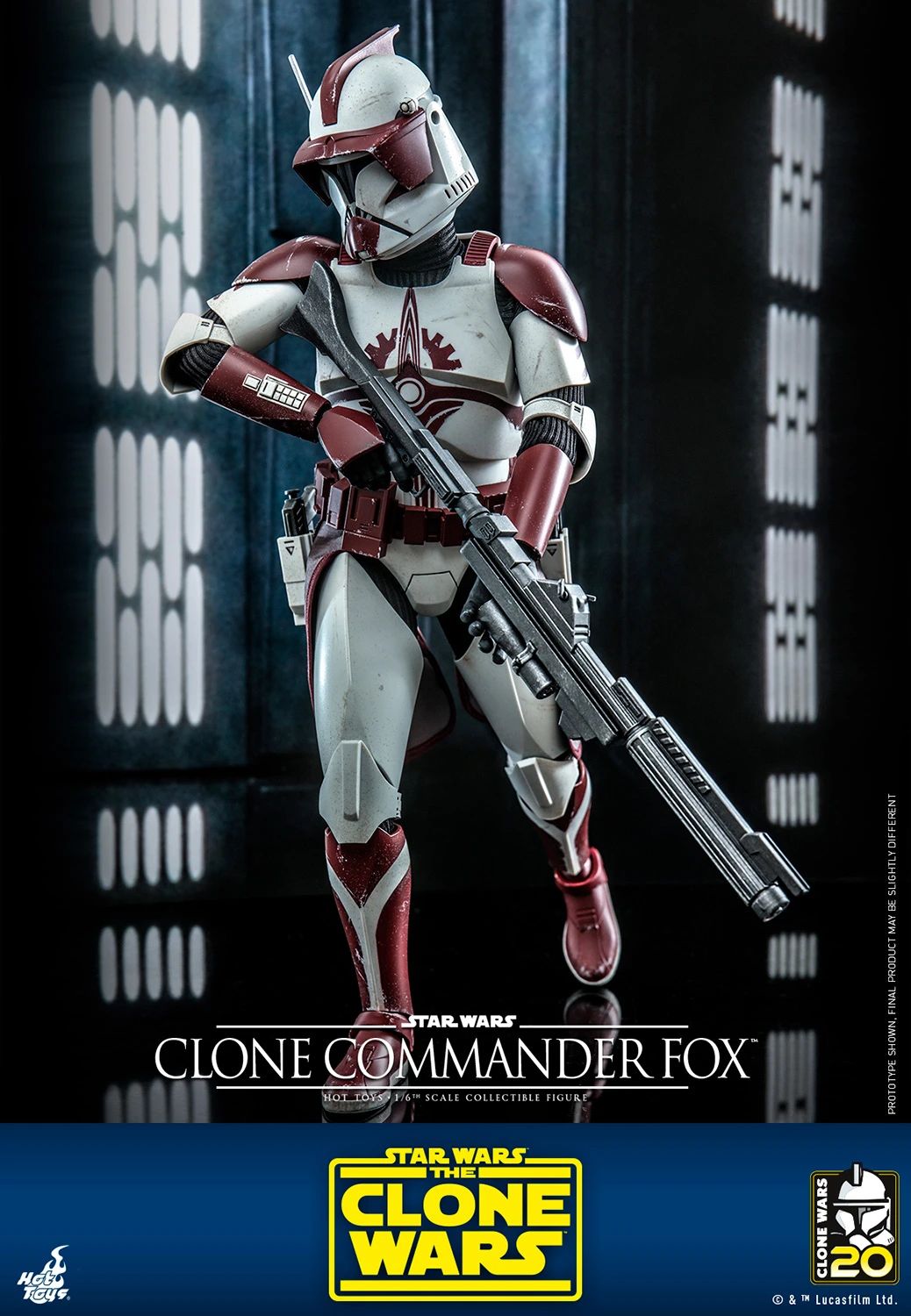 Hot Toys Star Wars Clone Commander Fox