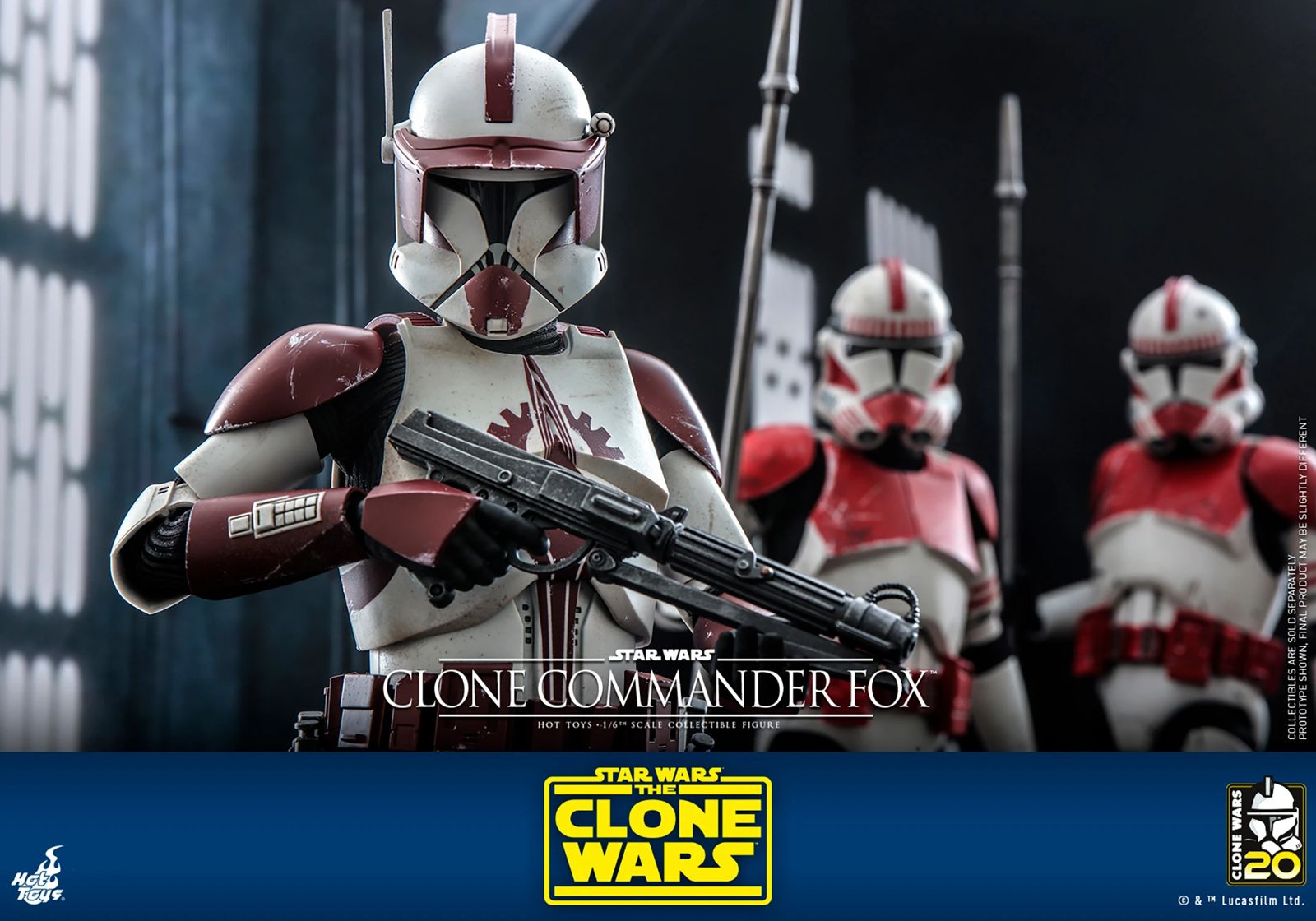 Hot Toys Star Wars Clone Commander Fox