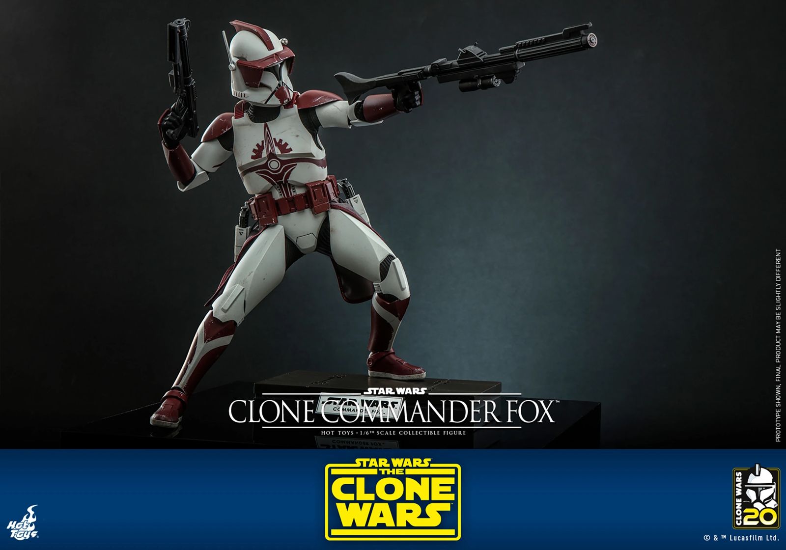 Hot Toys Star Wars Clone Commander Fox