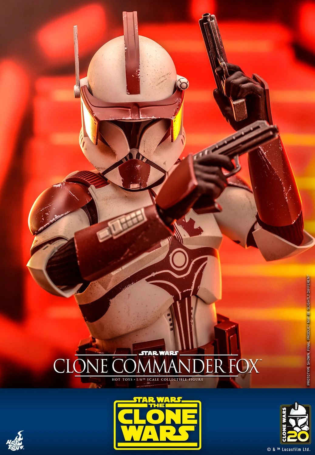 Hot Toys Star Wars Clone Commander Fox