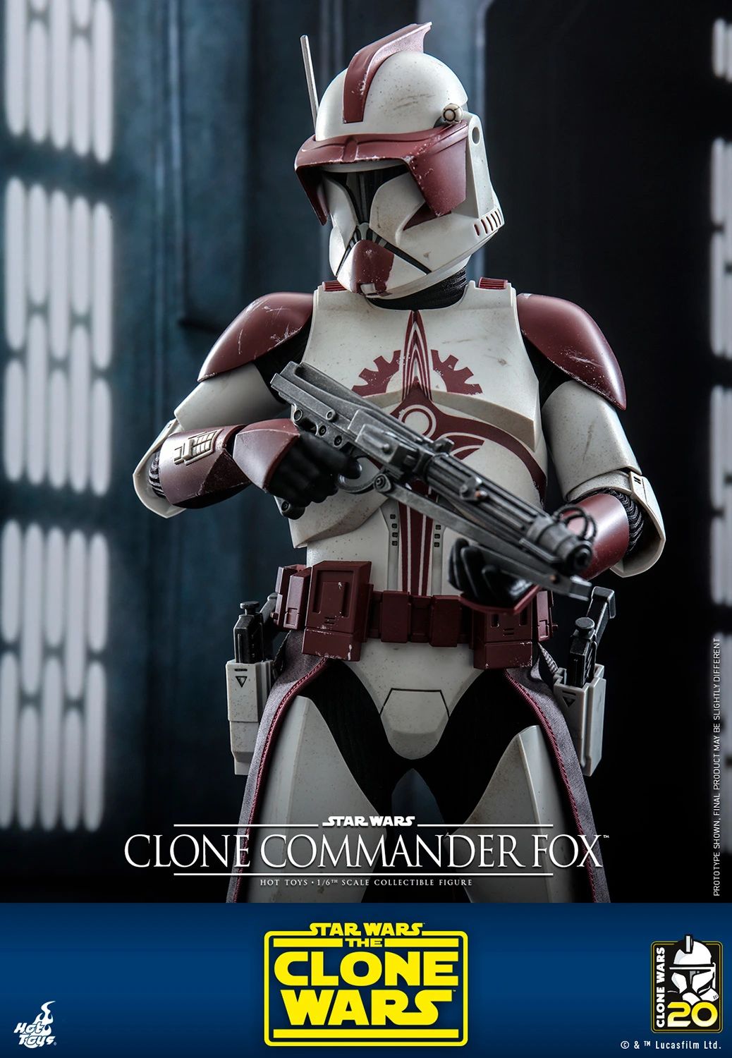 Hot Toys Star Wars Clone Commander Fox