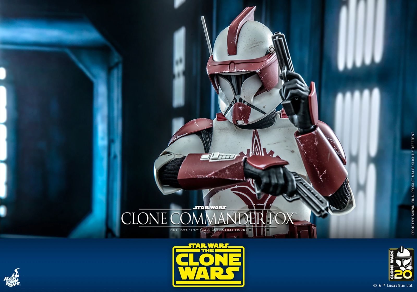 Hot Toys Star Wars Clone Commander Fox