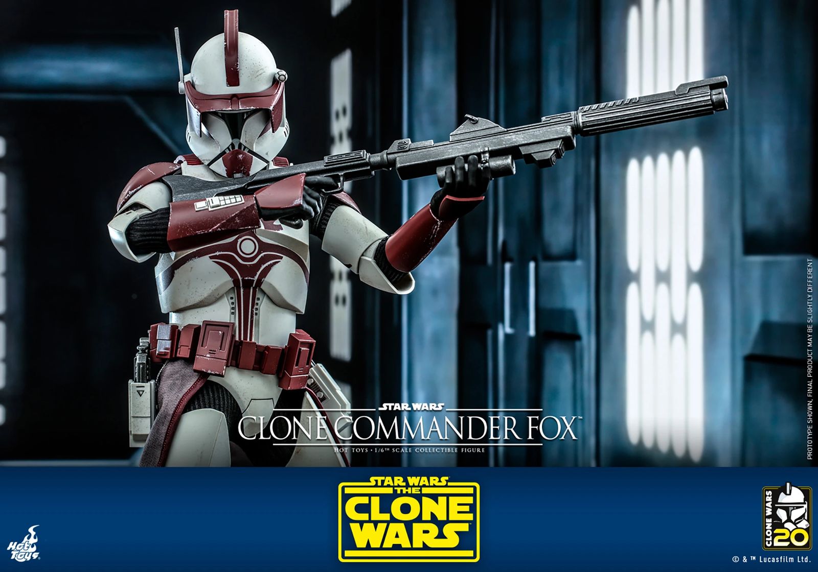 Hot Toys Star Wars Clone Commander Fox