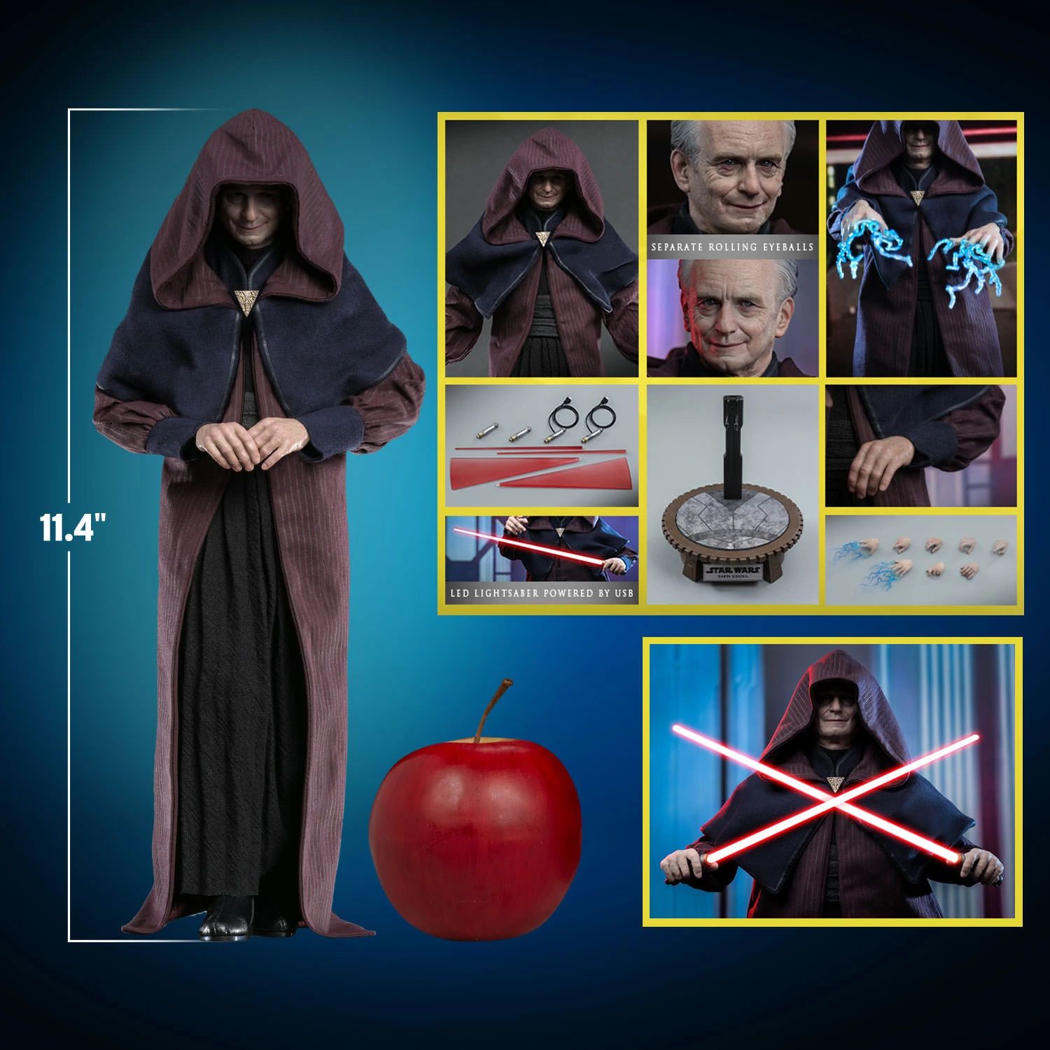 Hot Toys Star Wars Darth Sidious