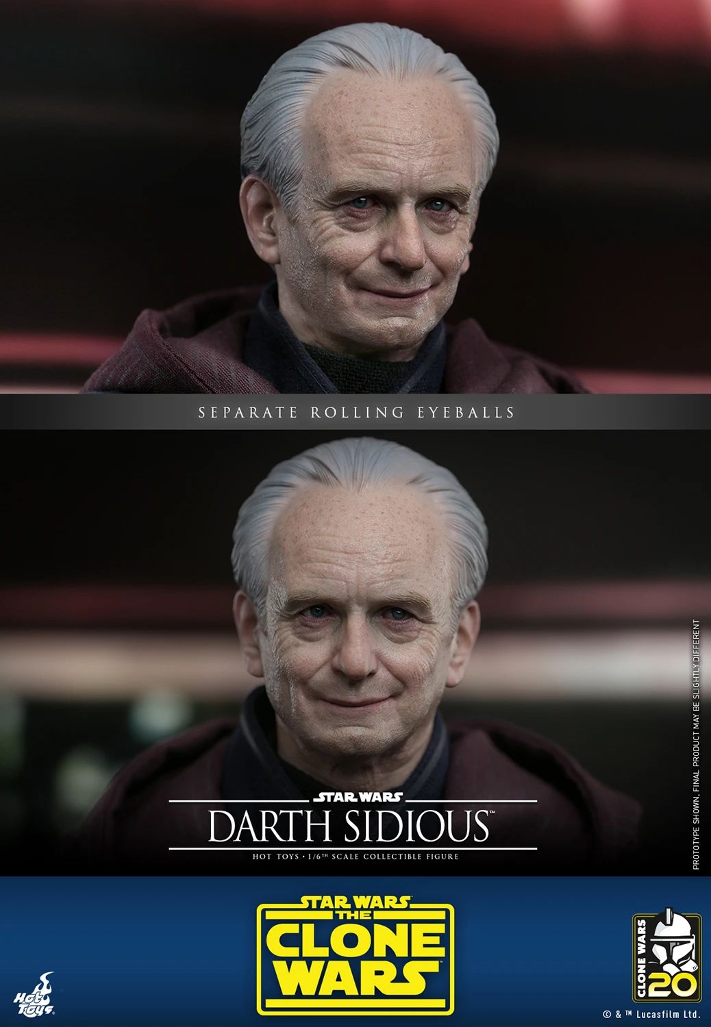 Hot Toys Star Wars Darth Sidious