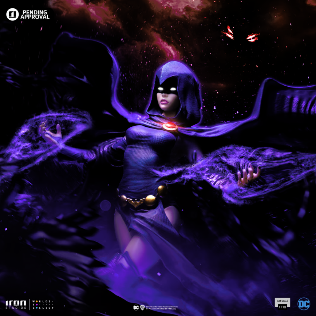 Sideshow Iron Studios DC Raven New Teen Titans.