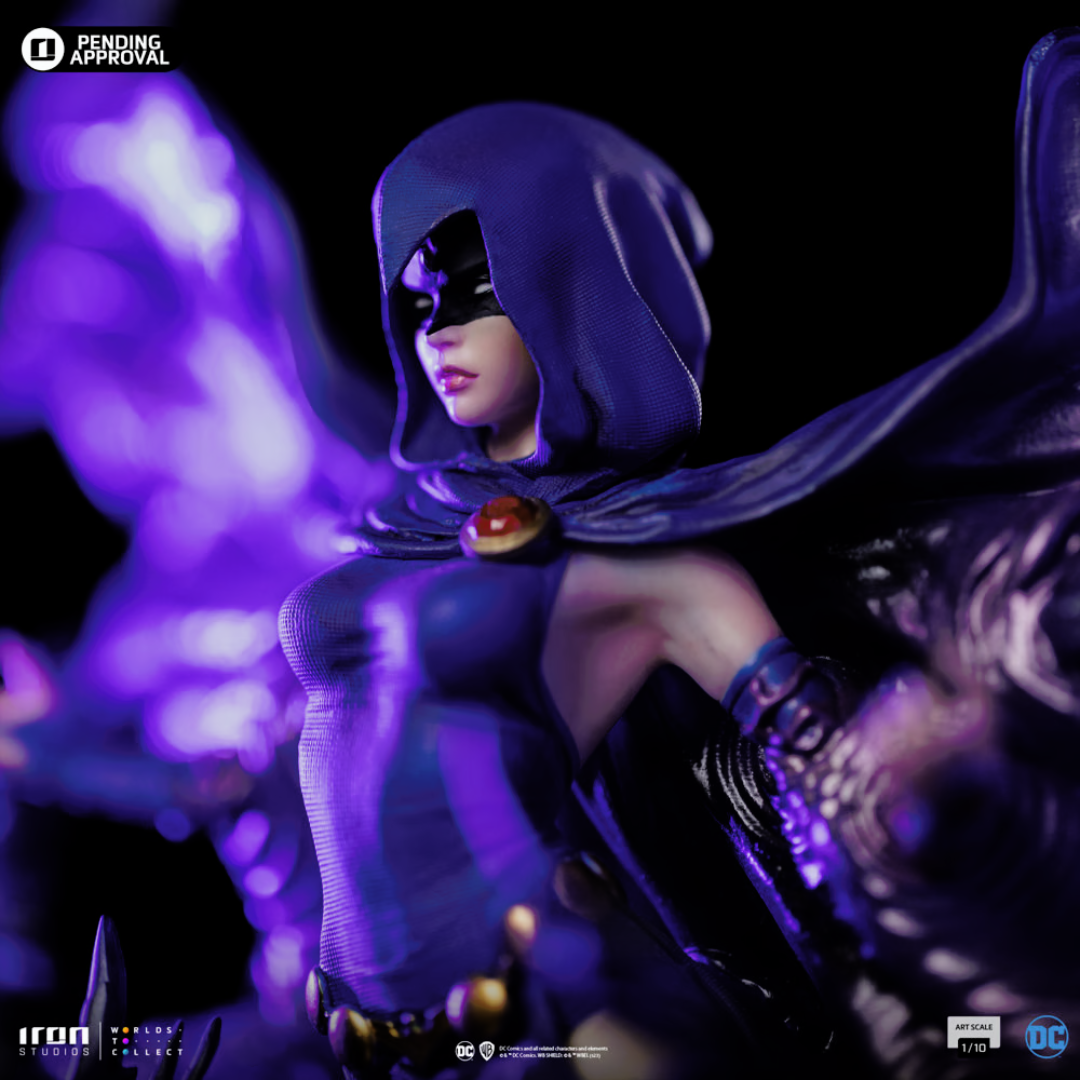 Jovenes Titanes Iron Studios DC Raven New Teen Titans.