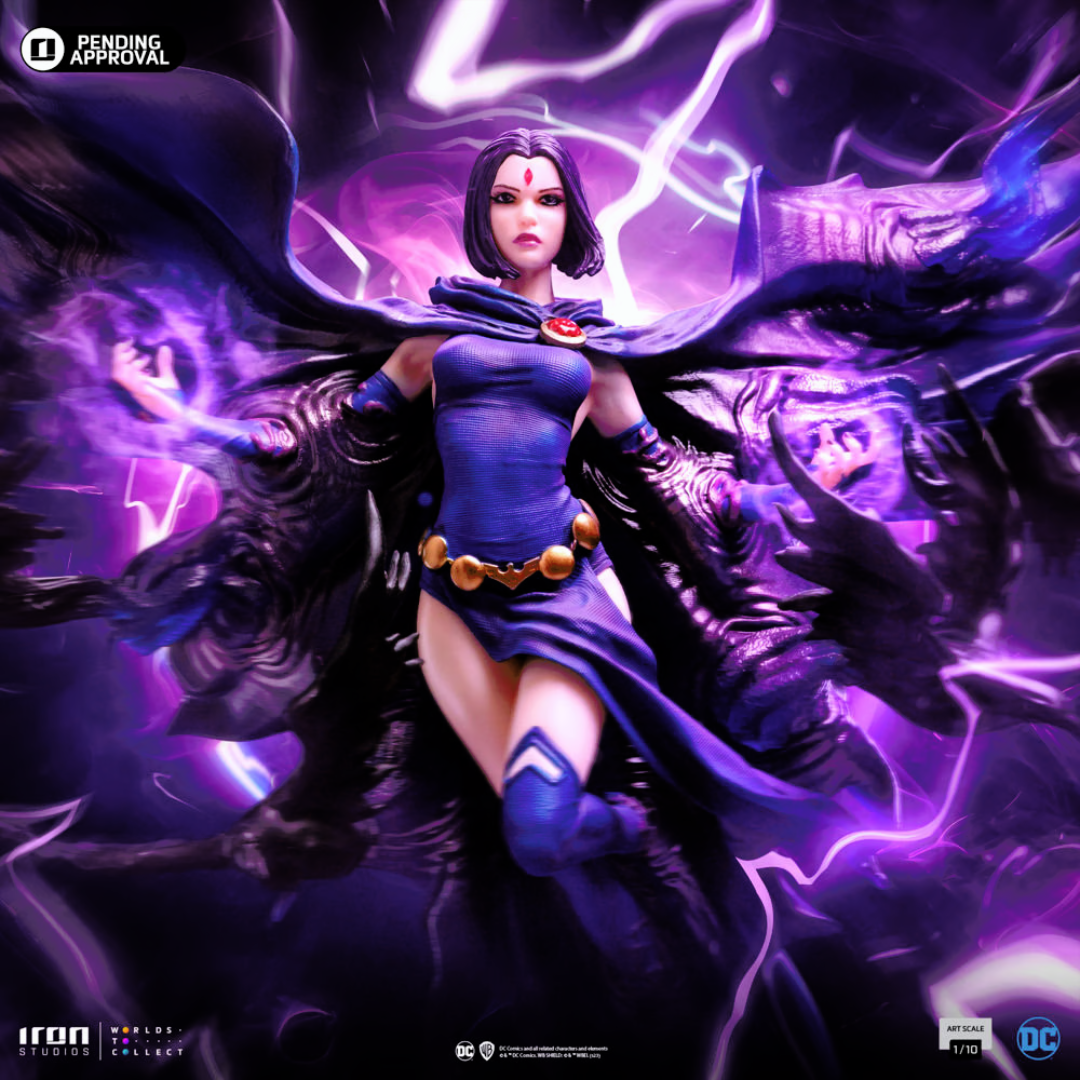 Iron Studios DC Raven New Teen Titans.