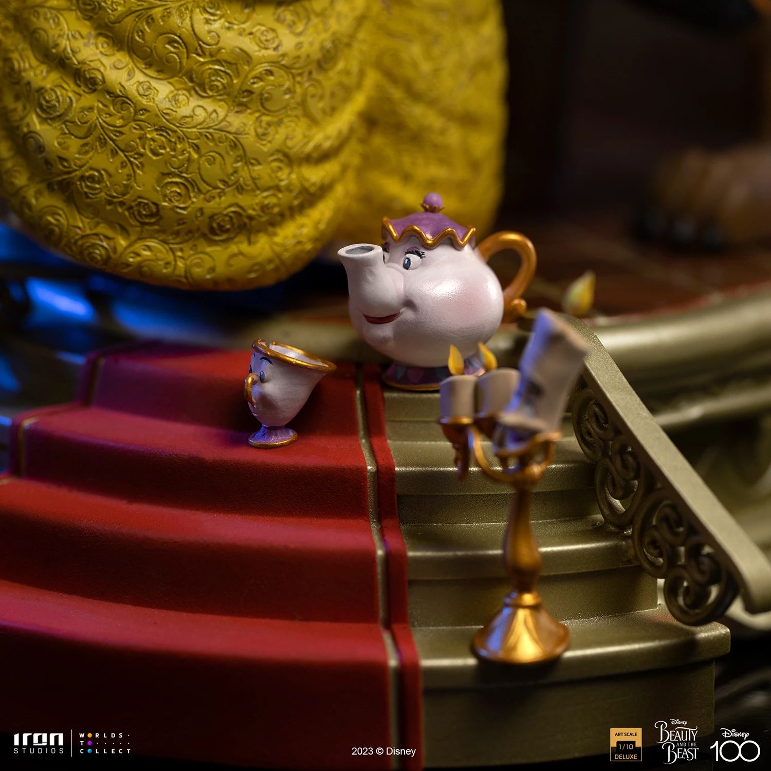 Iron Studios Disney Bella Y La Bestia Deluxe