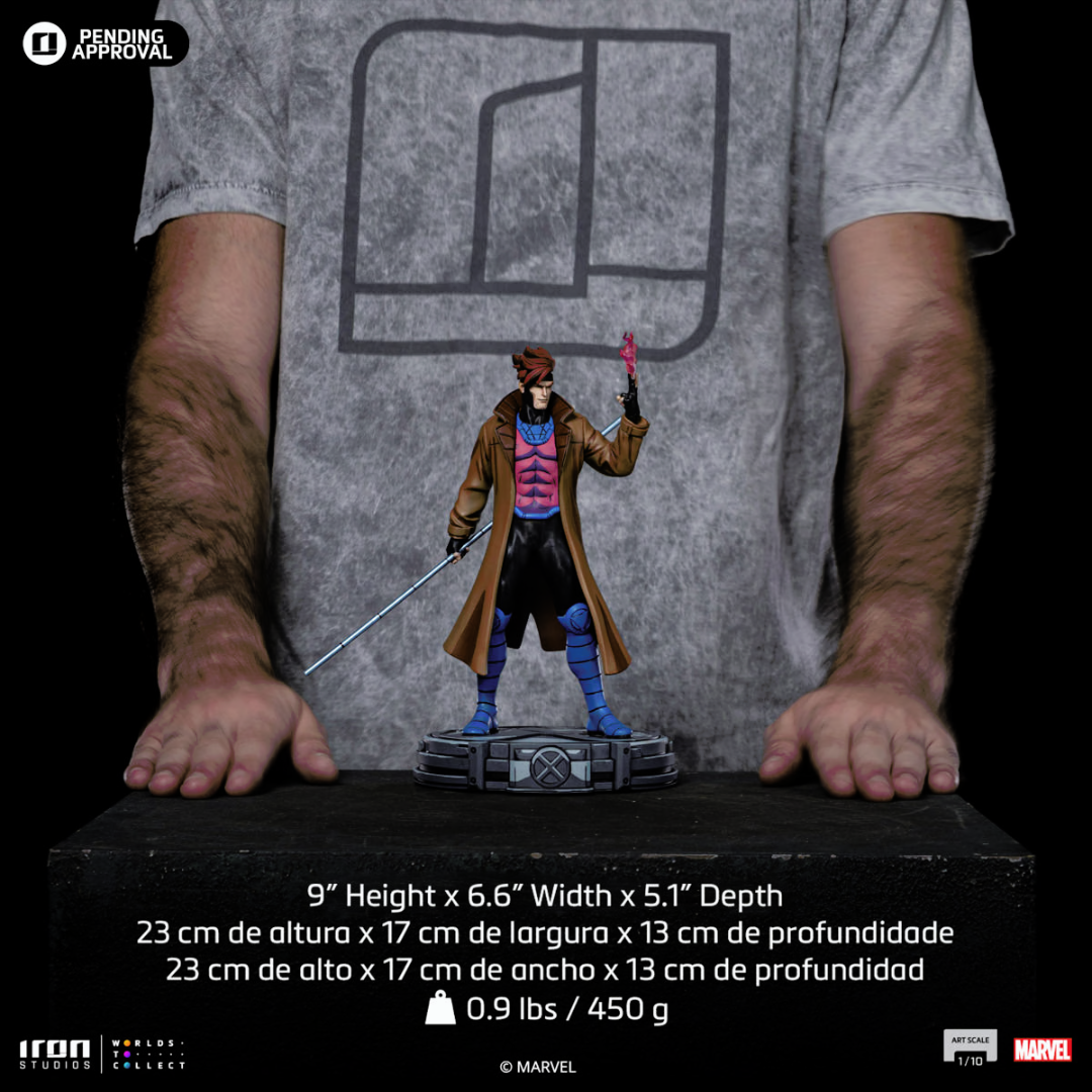 Gambit 97 Xmen Sideshow Iron Studios