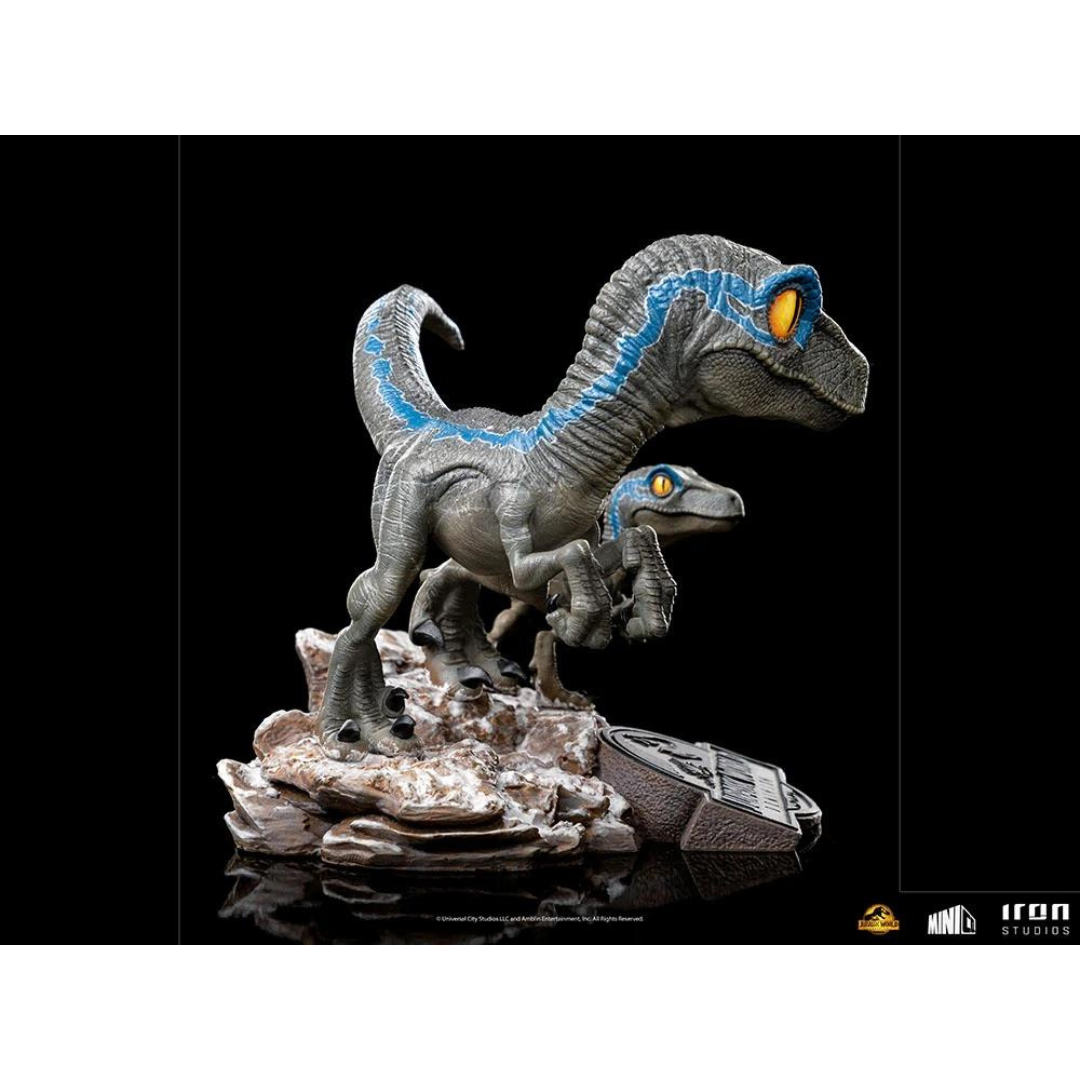 MUNDO JURASICO BETA BLUE MINICO IRON STUDIOS