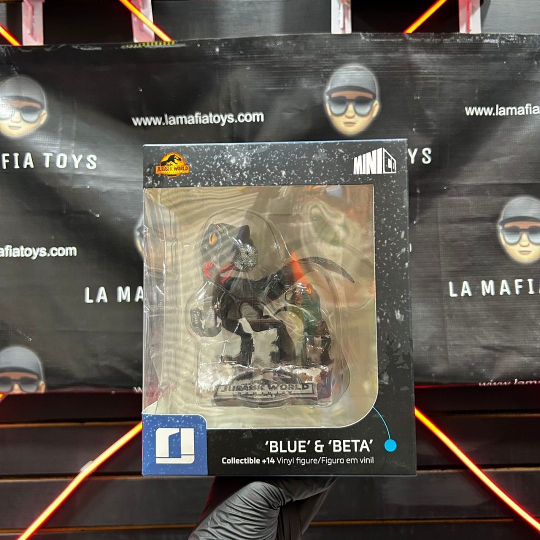 ESTATUA JURASSIC PARK BLUE BETA