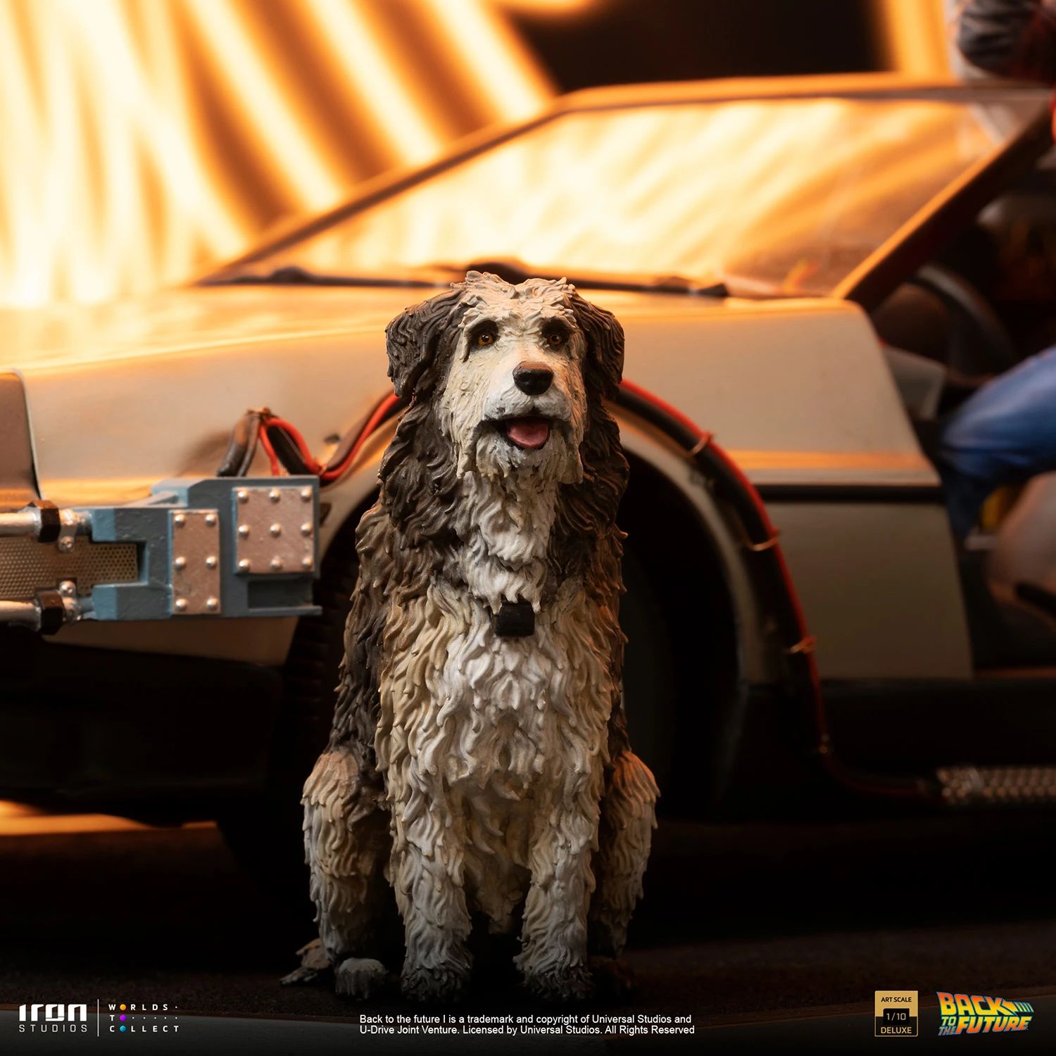 Iron Studios Back To The Future DeLorean Full Set Deluxe