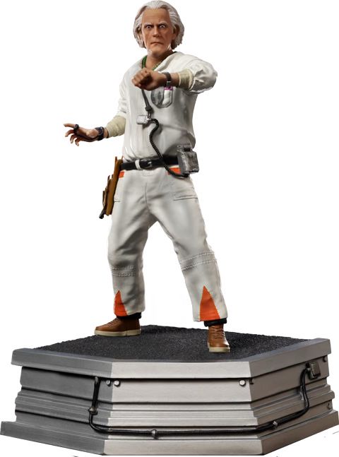 Iron Studios Back To The Future Doc Brown