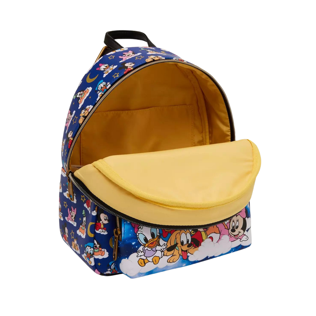 Loungefly Disney Mickey Baby Clouds Mini Backpack Hot Topic Exclusivo