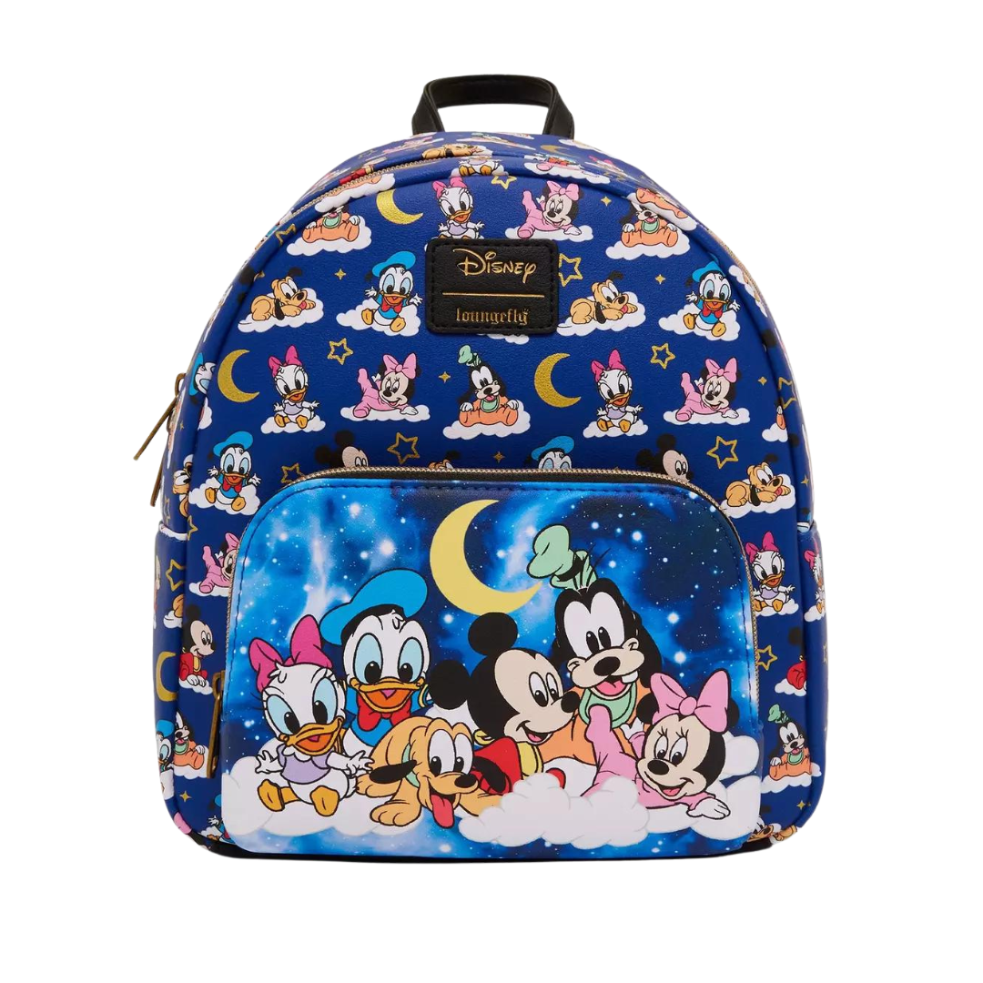 Loungefly Disney Mickey Baby Clouds Mini Backpack Hot Topic Exclusivo
