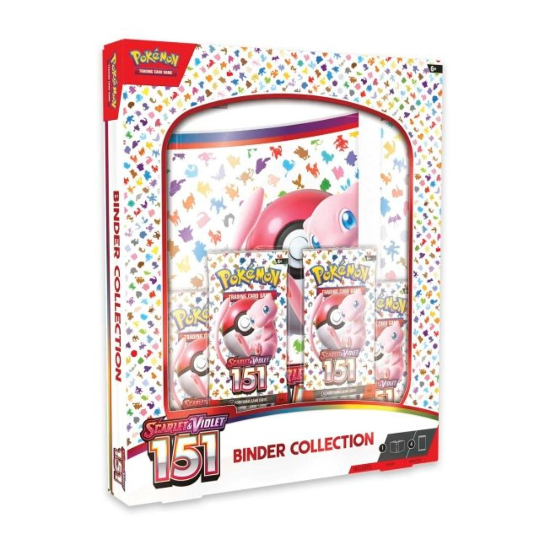 POKEMON TRADING CARD GAME SCARLET AND VIOLET 151 BINDER COLLECTION INGLES
