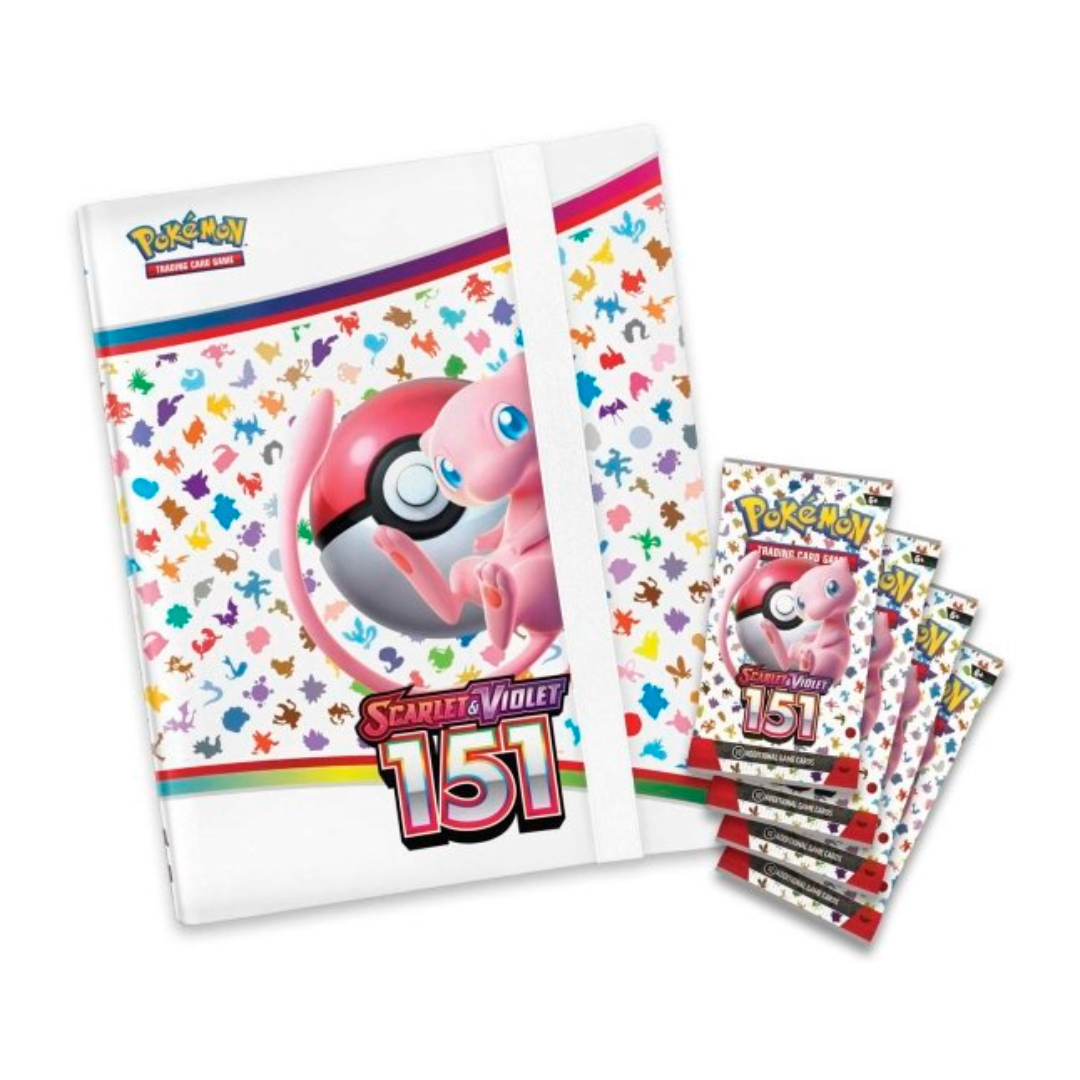 INGLES TCG SCARLET AND VIOLET POKEMON 151 BINDER COLLECTION
