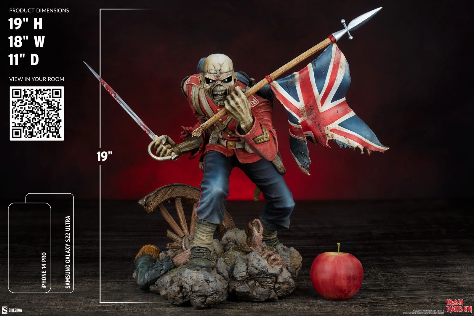 Sideshow Iron Maiden The Trooper Eddie