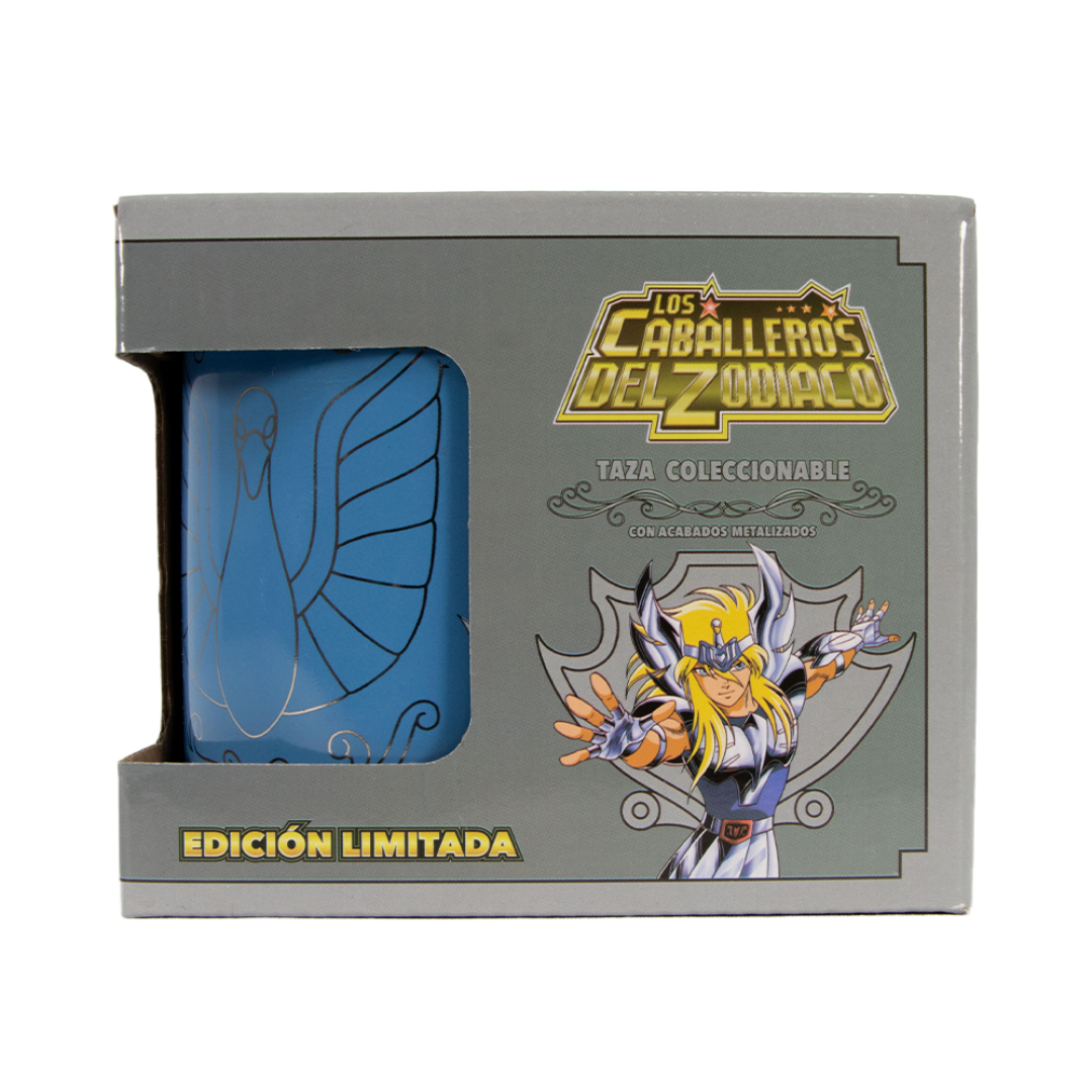Taza Caballeros Del Zodiaco Hyoga Cisne Limited Edition Geek