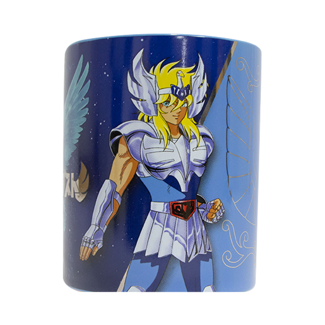 Taza Caballeros Del Zodiaco Hyoga Cisne Limited Edition Geek
