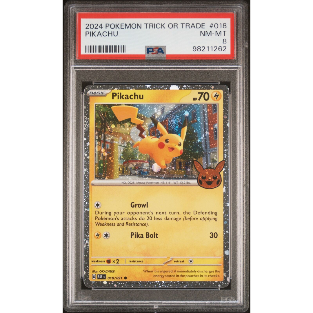 Pikachu Tcg Pokemon Trick Or Trade 018