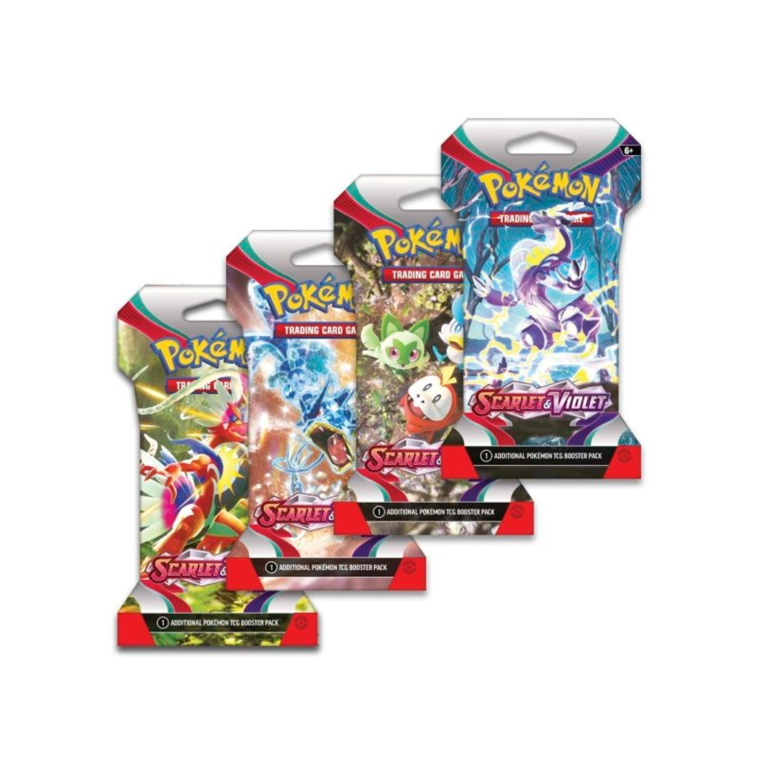 Pokemon TCG Scarlet & Violet Sleeved Booster Pack Ingles Pokemon TCG Scarlet & Violet Sleeved Booster Pack Ingles