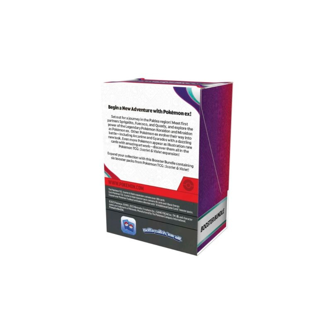 TRADING CARD GAME POKEMON SCARLET AND VIOLET BOOSTER BUNDLE