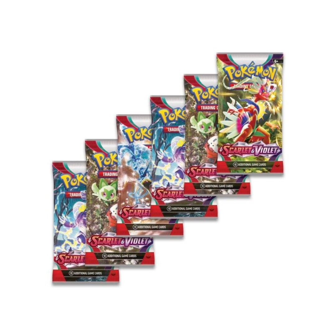TCG POKEMON SCARLET AND VIOLET BOOSTER BUNDLE INGLES