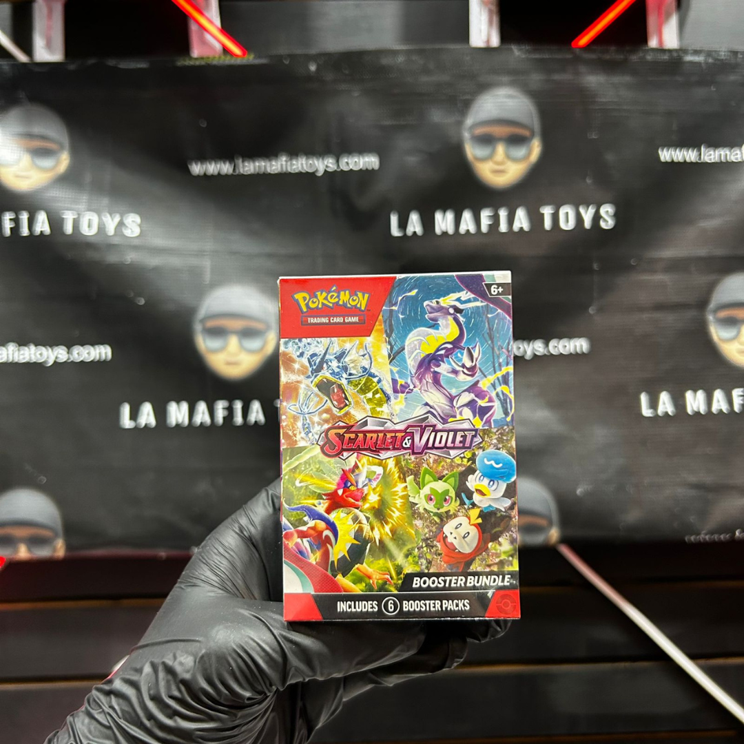 POKEMON TCG SCARLET AND VIOLET BOOSTER BUNDLE PAQUETE INGLES