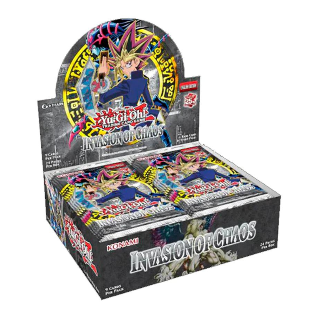 Yu Gi Oh TCG Invasion Of Chaos Sobre Ingles