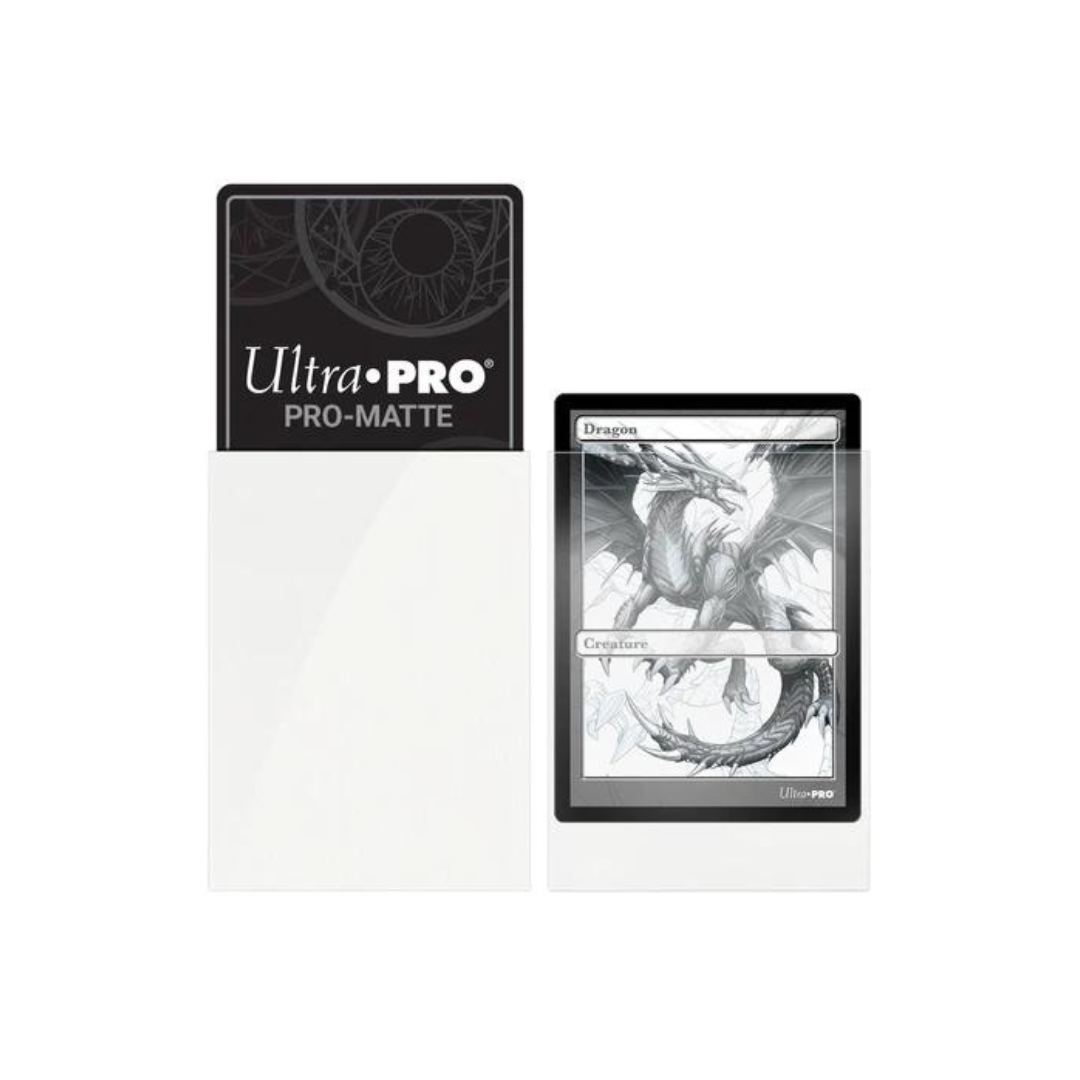ULTRA PRO FUNDA MATE NEGRO 50 PIEZAS