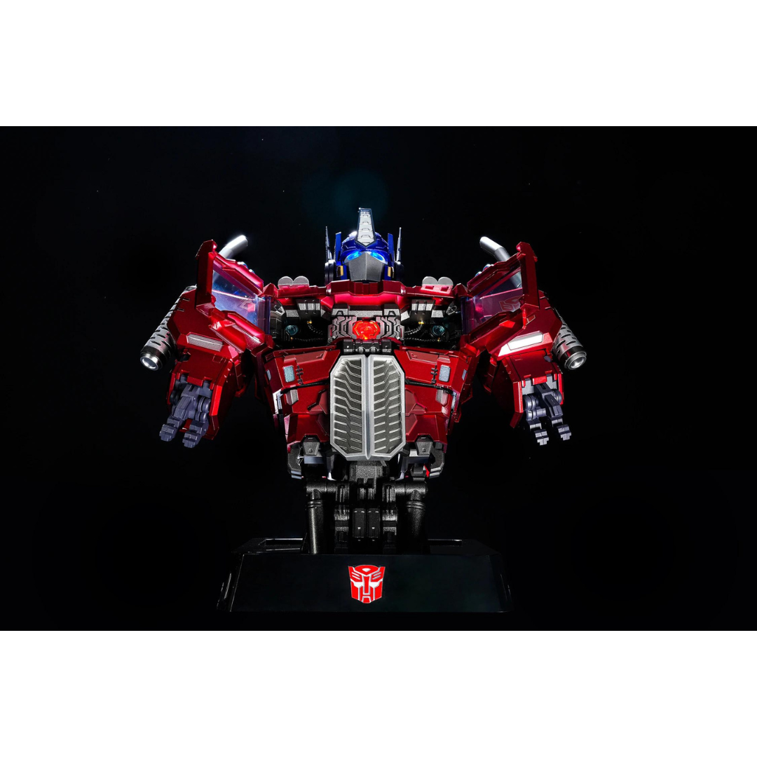 SIDESHOW Unix Square Transformers Busto Optimus Prime
