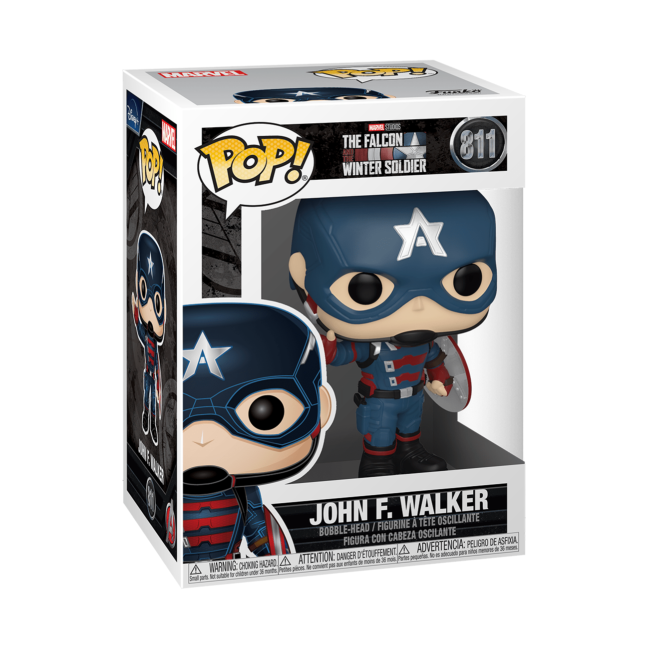 Funko Pop TV: The Falcon & Winter Soldier - John F Walker
