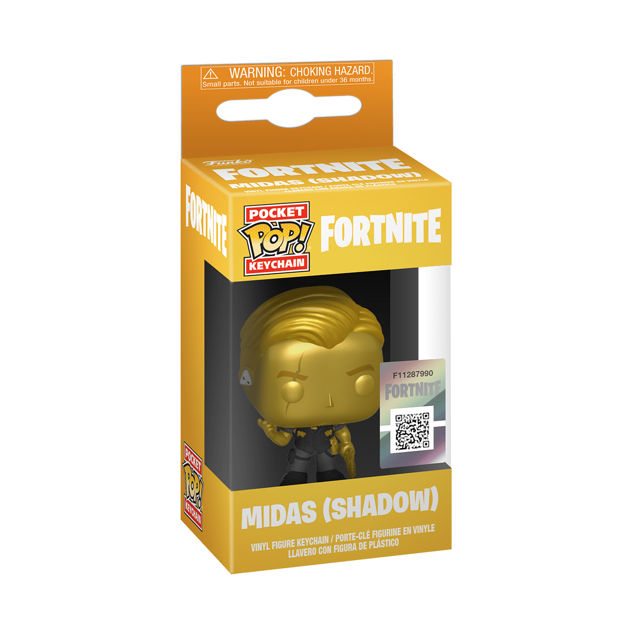 Funko Pocket Pop Keychain: Fortnite - Midas (Shadow) (Gold) (Metallic)