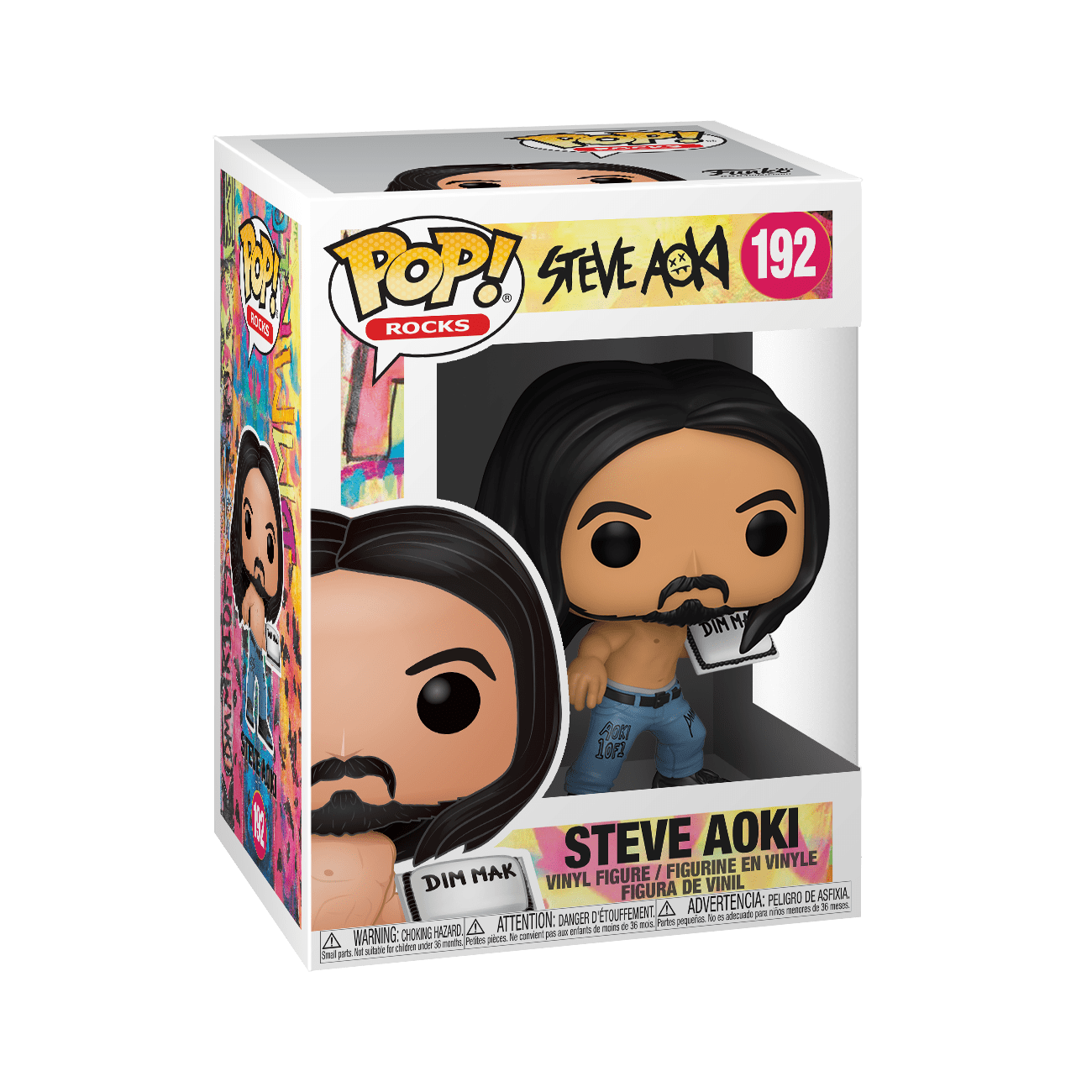 Funko Pop Rocks: Steve Aoki With Cake