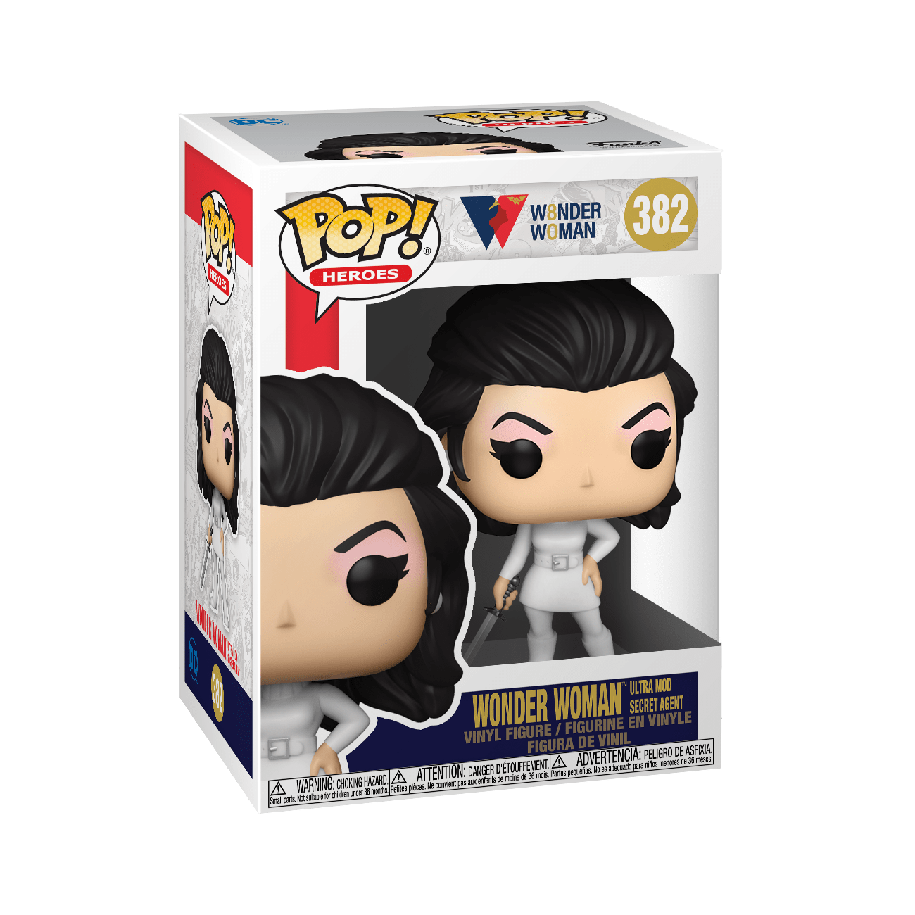 Funko Pop Dc Comics: Wonder Woman - Wonder Woman Ultra Mod Secret Agent