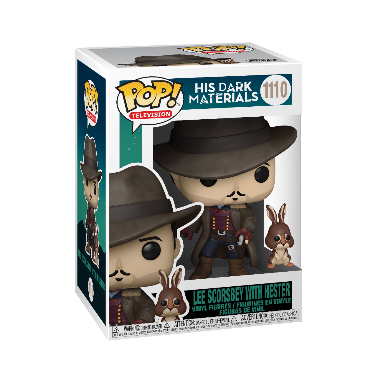Funko Pop : His Dark Materials - Lee Scoresbey with Hester