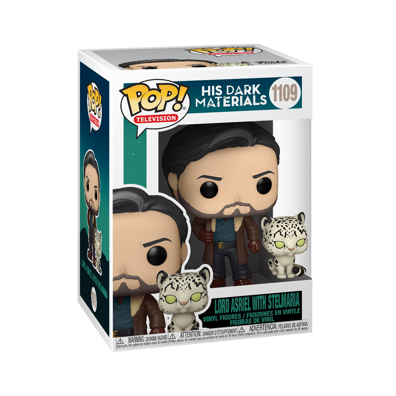 Funko Pop : His Dark Materials - Lord Asriel with Stelmaria