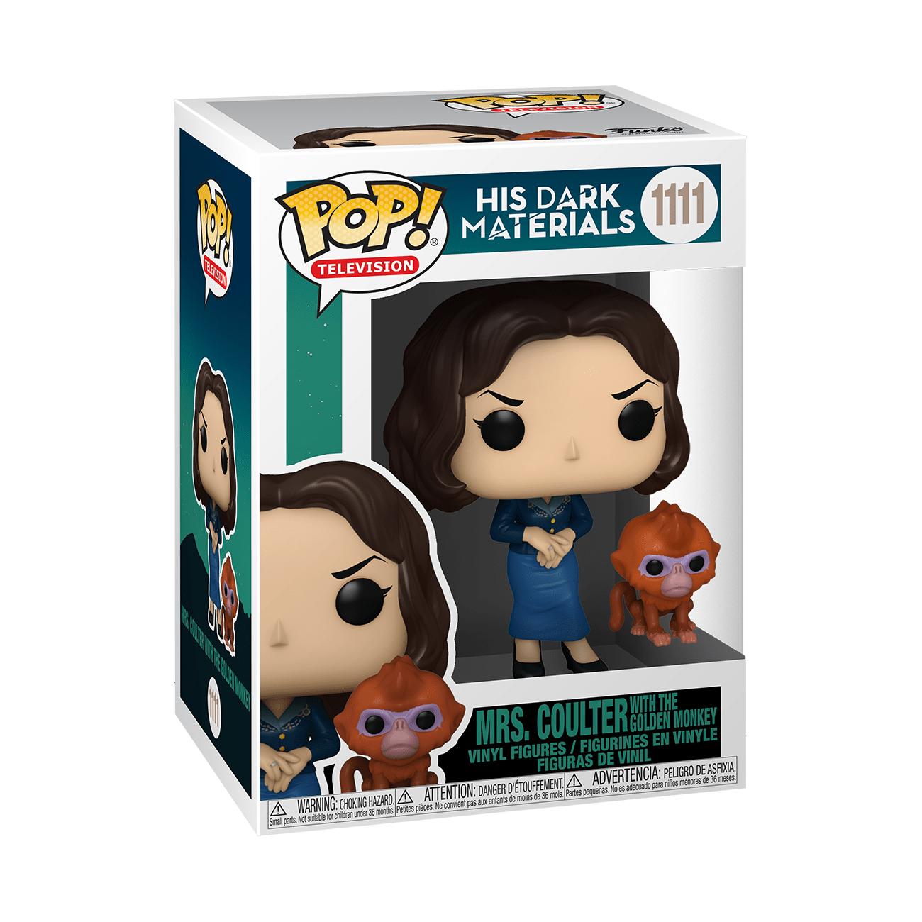 Funko Pop : His Dark Materials - Mrs Coulter with the Golden Monkey