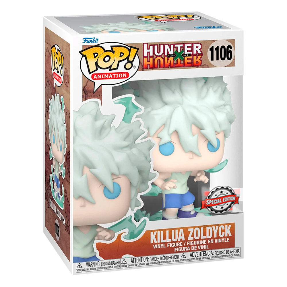 Funko Pop Killua Zoldyck 1106 Hunter X Hunter Exclusivo