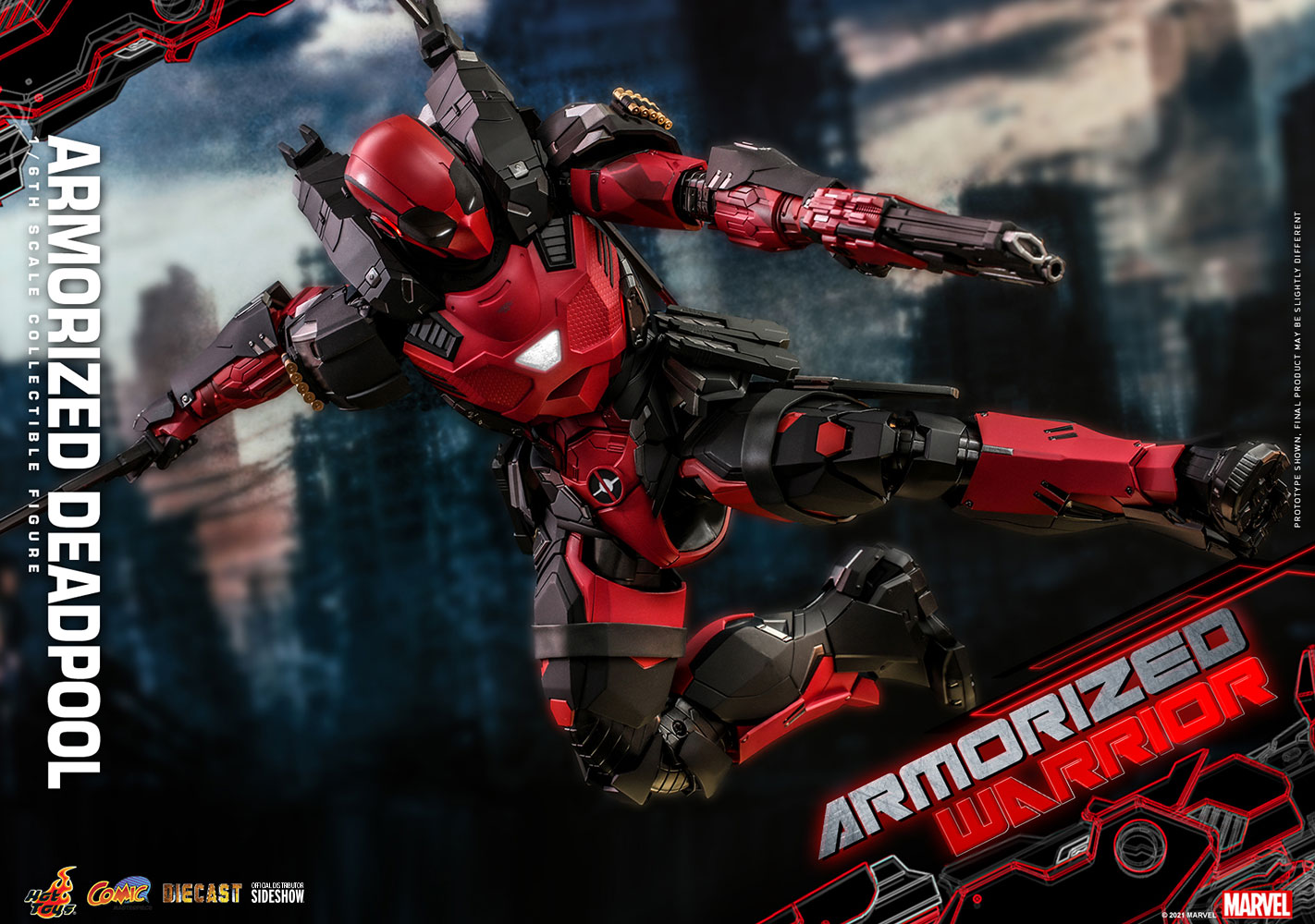 Hot Toys Armorized Warrior Armorized Deadpool