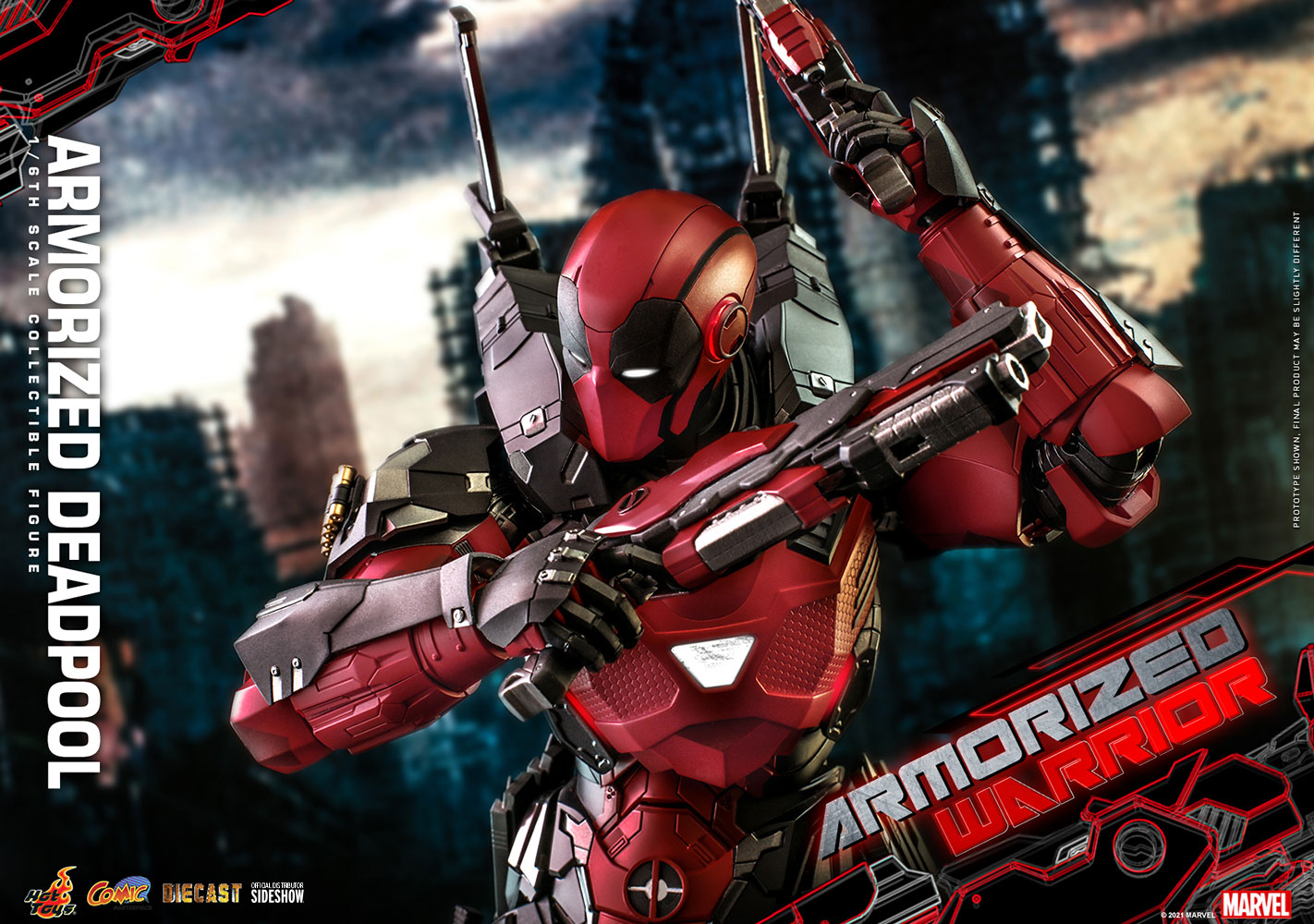 Hot Toys Armorized Warrior Armorized Deadpool