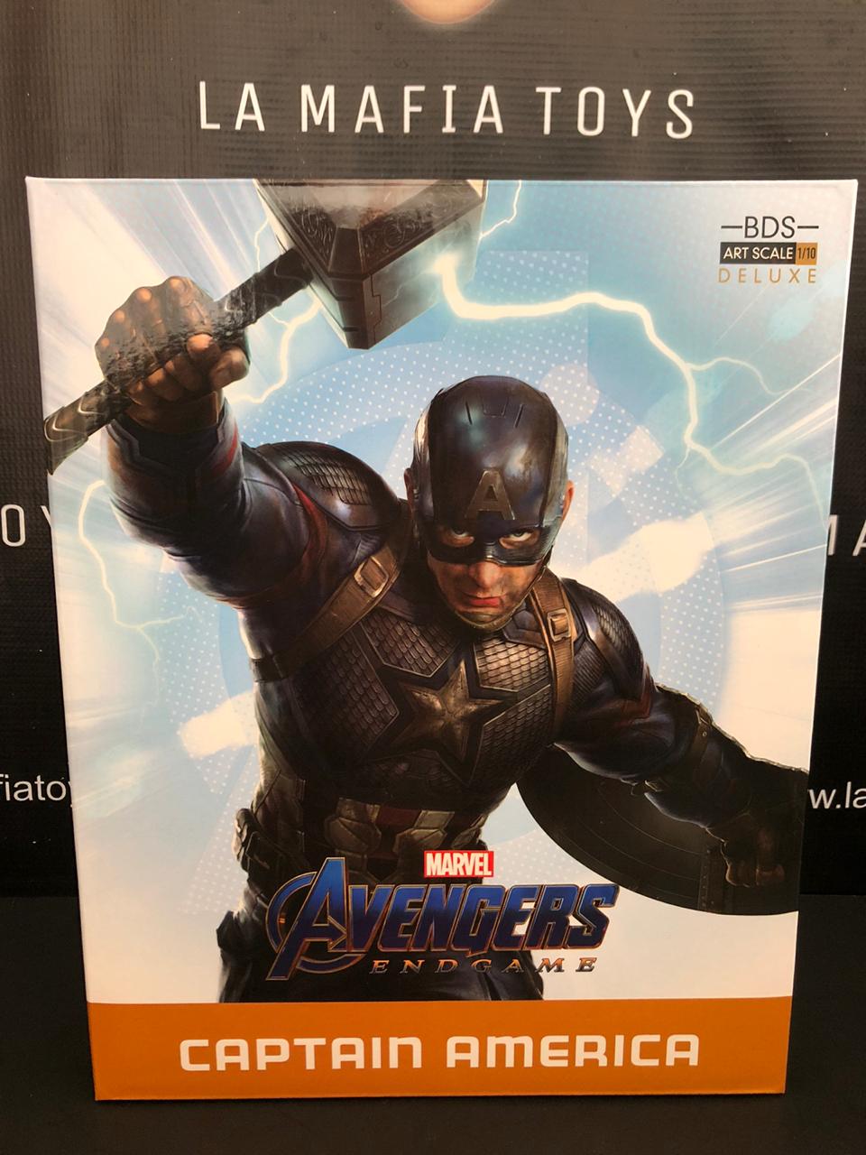 Iron Studios: Avengers Endgame - Capitan America (Deluxe Version)