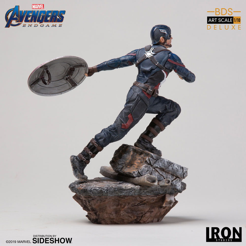Iron Studios: Avengers Endgame - Capitan America (Deluxe Version)